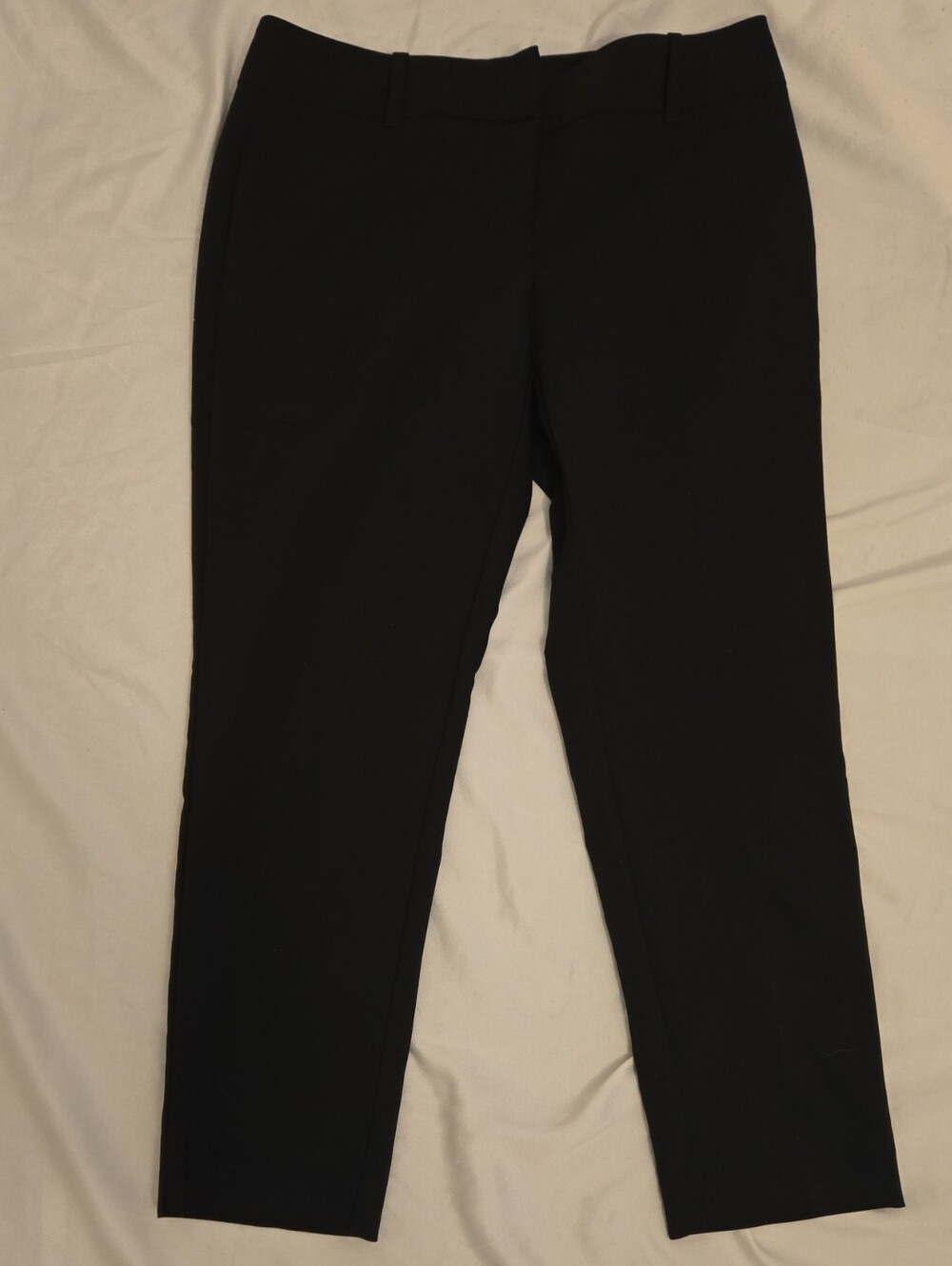 White House Black Market Black Straight-Leg Dress Pants